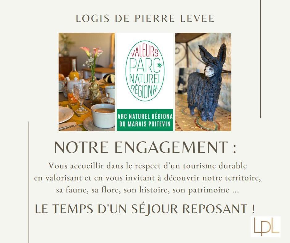 Logis De Pierre Levee Bed & Breakfast Bessines Dış mekan fotoğraf