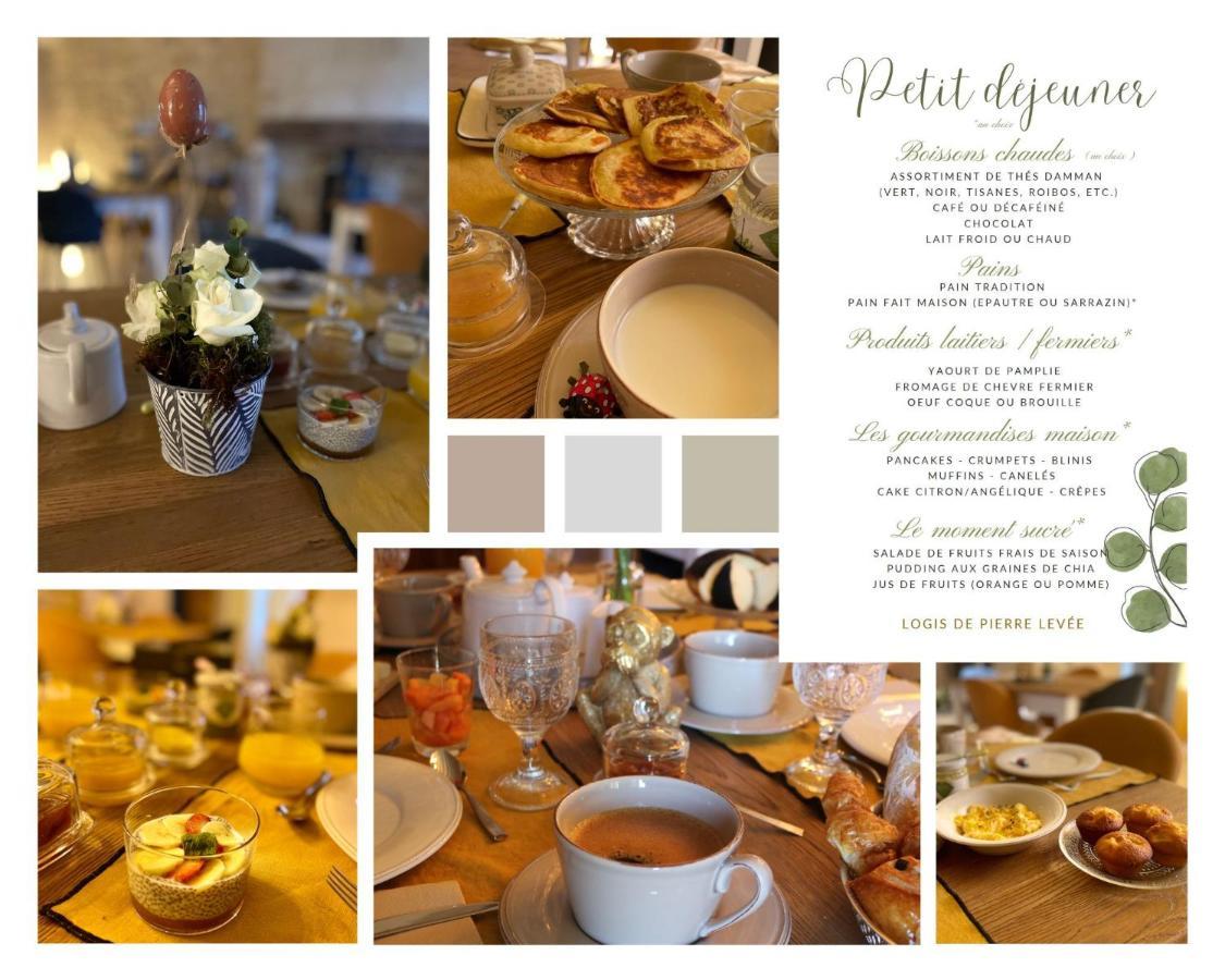 Logis De Pierre Levee Bed & Breakfast Bessines Dış mekan fotoğraf